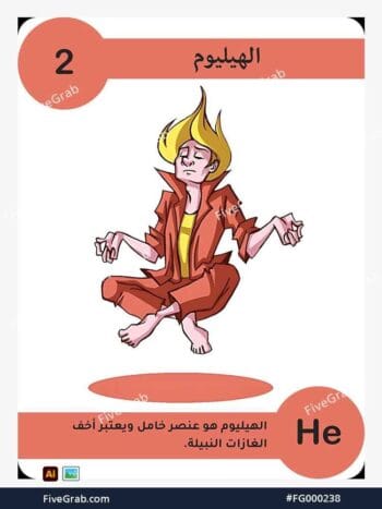 قم بتحميل ملف فيكتور عنصر الهيليوم الكيميائي بجودة عالية. تصميم جرافيك احترافي للمشاريع العلمية، البوسترات، والوسائط الرقمية، الملف متاح للتحميل الفوري.