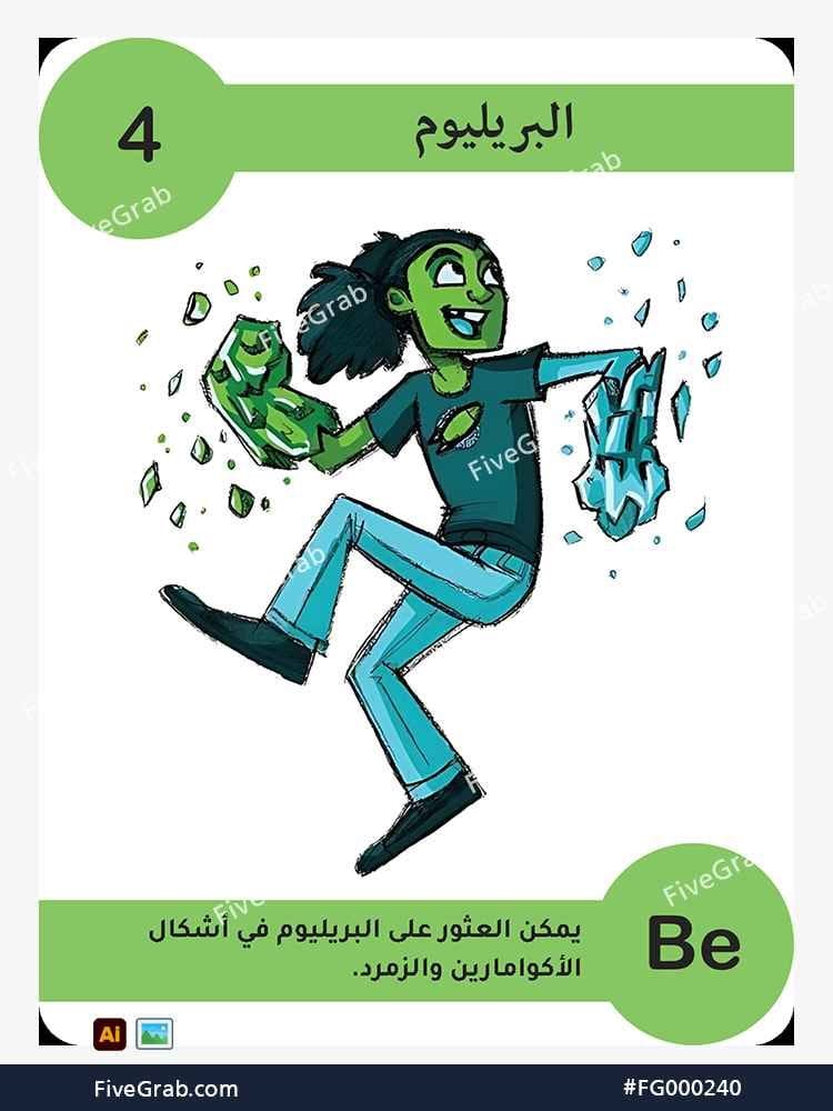 قم بتحميل ملف فيكتور عنصر البريليوم الكيميائي بجودة عالية. تصميم جرافيك احترافي للمشاريع العلمية، البوسترات، والوسائط الرقمية، الملف متاح للتحميل الفوري.