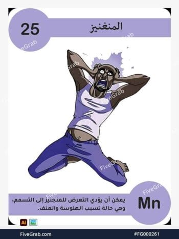 قم بتحميل ملف فيكتور عنصر المنغنيز الكيميائي بجودة عالية. تصميم جرافيك احترافي للمشاريع العلمية، البوسترات، والوسائط الرقمية، الملف متاح للتحميل الفوري.