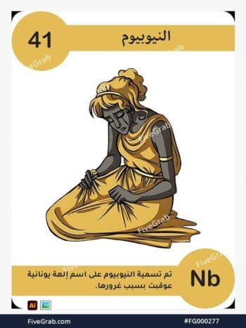 قم بتحميل ملف فيكتور عنصر النيوبيوم الكيميائي بجودة عالية. تصميم جرافيك احترافي للمشاريع العلمية، البوسترات، والوسائط الرقمية، الملف متاح للتحميل الفوري.