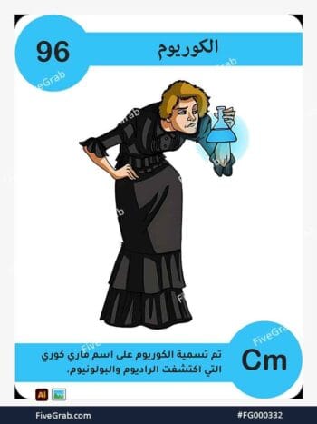 قم بتحميل ملف فيكتور عنصر الكوريوم الكيميائي بجودة عالية. تصميم جرافيك احترافي للمشاريع العلمية، البوسترات، والوسائط الرقمية، الملف متاح للتحميل الفوري.