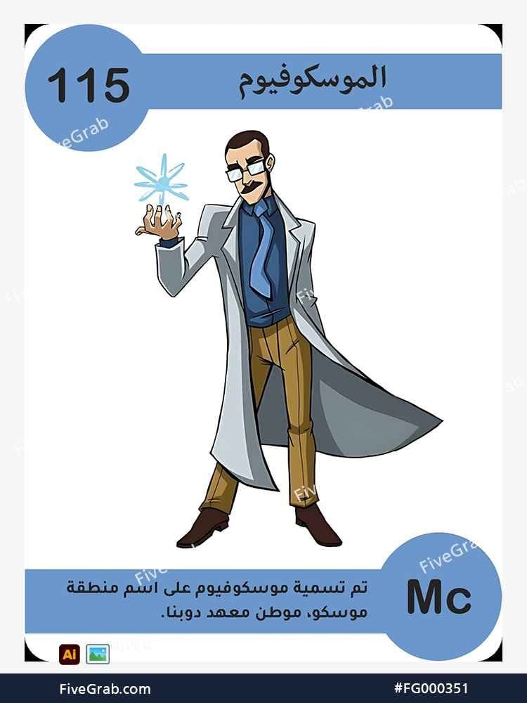 قم بتحميل ملف فيكتور عنصر الموسكوفيوم الكيميائي بجودة عالية. تصميم جرافيك احترافي للمشاريع العلمية، البوسترات، والوسائط الرقمية، الملف متاح للتحميل الفوري.